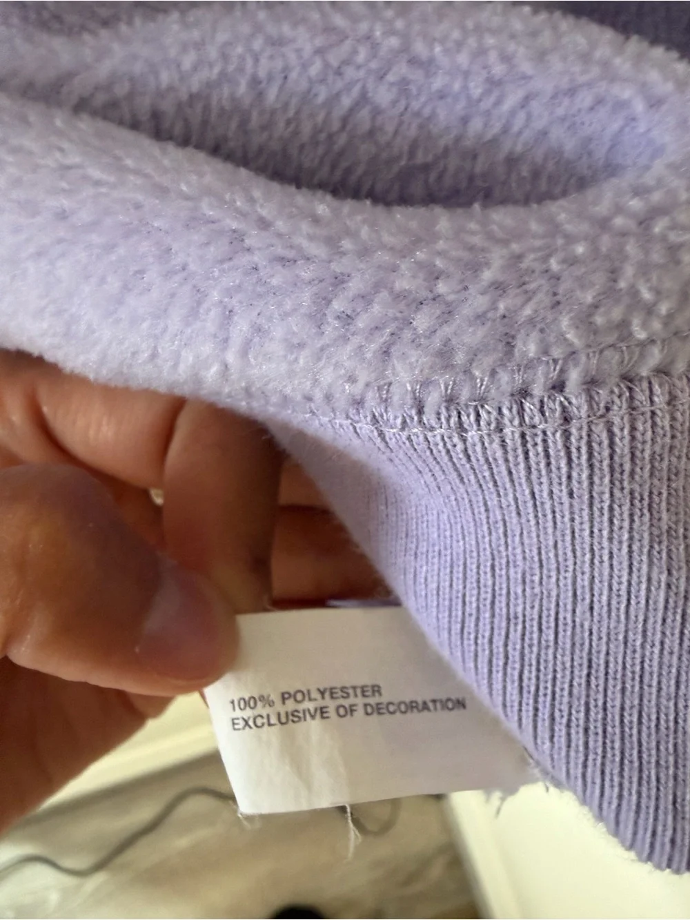 GAP Y2K Kids Lavender Fleece Hoodie Size Large